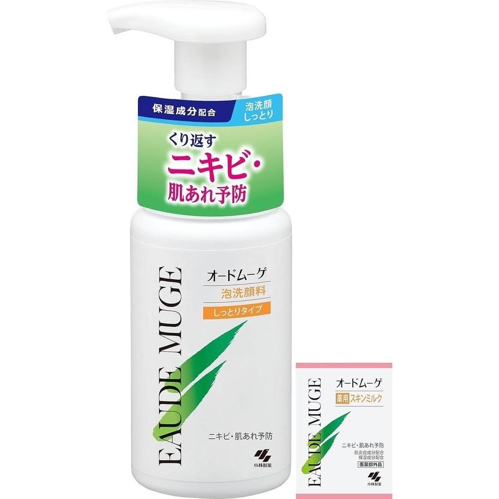 Kobayashi Eau de Muge Face Wash Foam  Fresh  Moist 150mL  130mL Refill