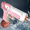 Kids Press Type Water Gun Manual Continuous Firing Squirt Gun Swimming Pool Toys Beach Outdoor Toy Large Capacity Water Pistol