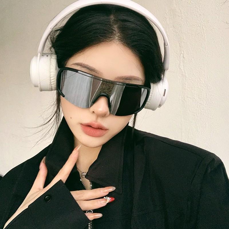 Explosion-proof Sport Outdoor Cycling Sunglasses Windproof Bicycle Goggles Mirrored Lenses Eyewear for Men Women