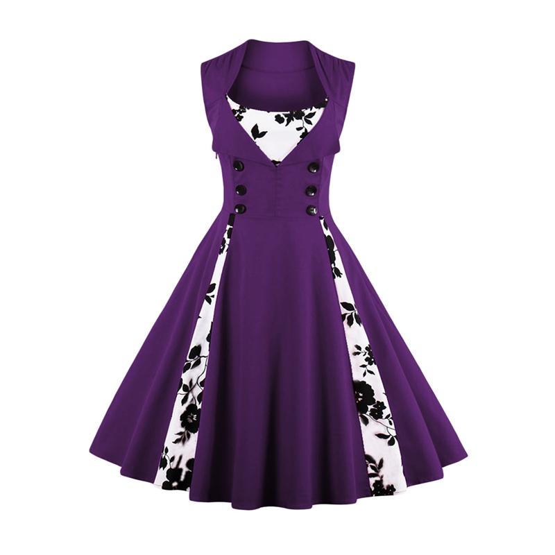 Herbst und Winter Neue Damenmode Kontrast Karo Steppung Zweireihiges Langarm Slim Kleid Lässig Damen Unterteil Rock