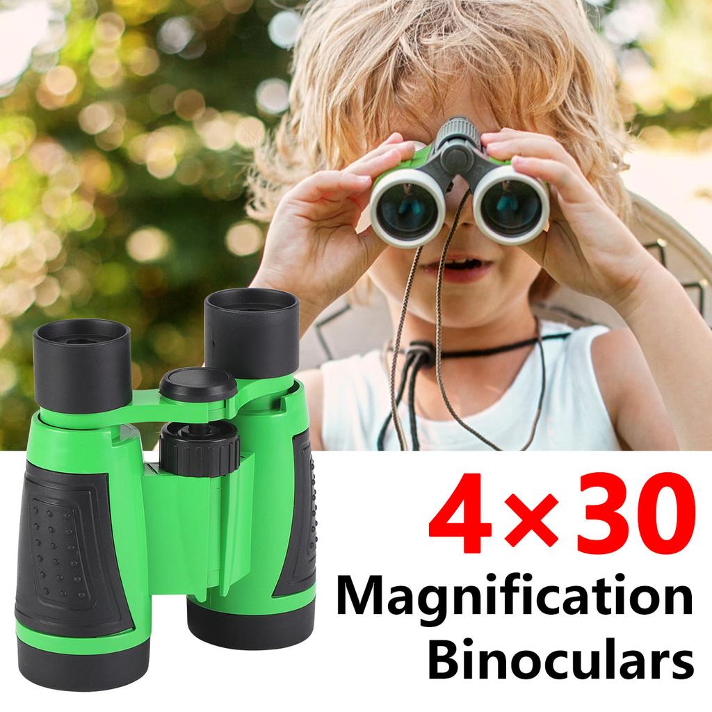 6 Stück Outdoor-Erkundungsfernglas-Set für junge Kinder, pädagogisches Geschenk zum Campen, Wandern, Orange
