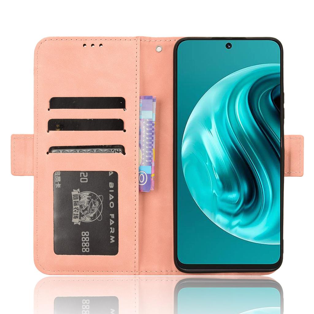 For Huawei Nova 13i 4G/nova 12i 4G/Enjoy 70 Pro Case PU Leather Stand Function Multiple Card Slots Phone Cover