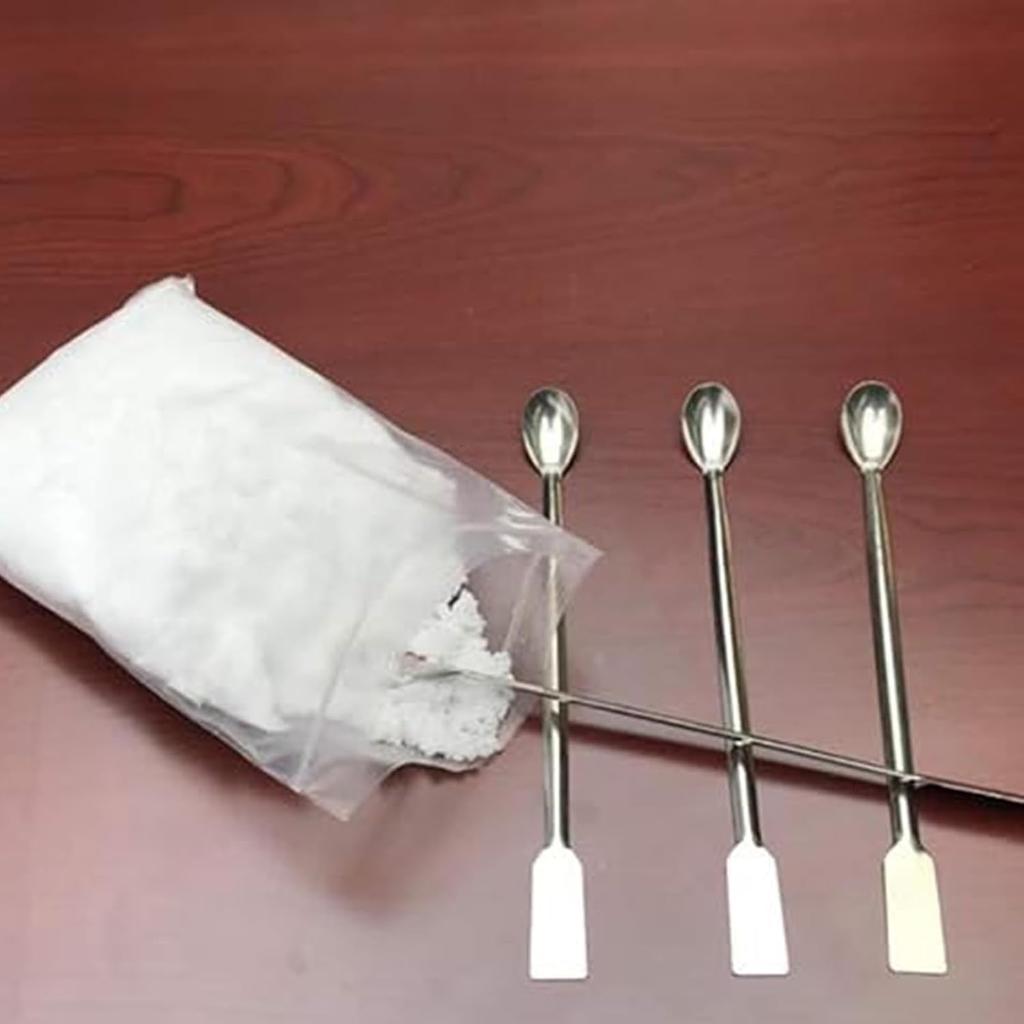 2 Pcs Gold Silver Melting Long Handle Stainless Steel Spoon Stirring Rod Spoon Melting Casting Refining Gold Silver Tool Multifunctional Coffee