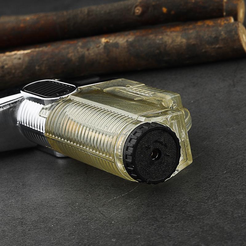 Windproof Dual Flame Torch Men's Cigarette Lighter and Multifunctional Smoking Set