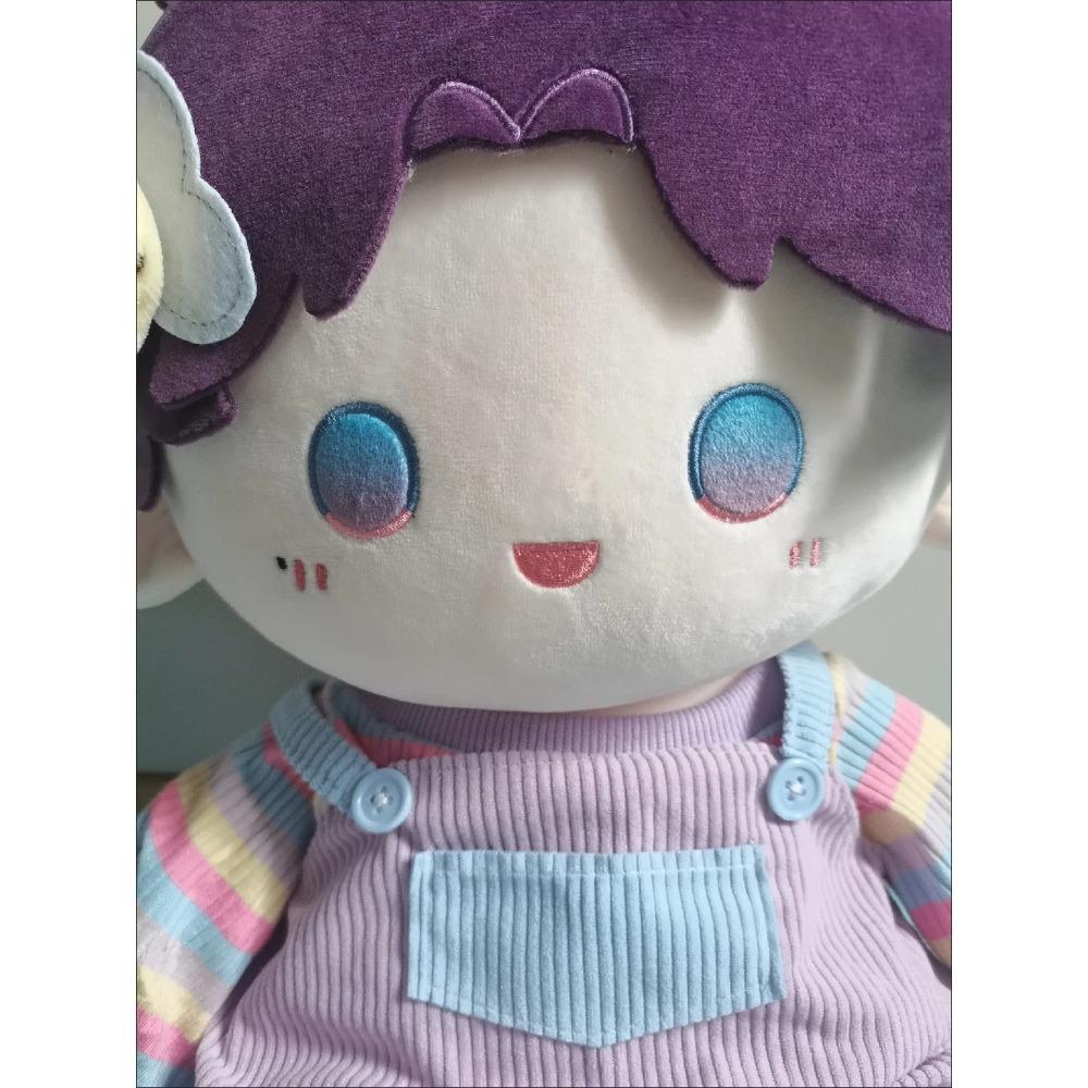 40cm Cotton Doll Rainbow Clothes Love and Deepspace Xavier Zayne Rafayel Ralayo Sylus T-shirt Strap Pants Stuffed Toy