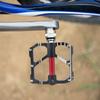 Aluminum Alloys Mountain Bicycles Pedal Light Weight Antiskid Bicycles Pedal Wide Flat Cycling Pedal Easily To Install