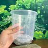 Clear Orchid Flower Pot - High Transparency, Thickened, Breathable for Dendrobium, Succulents, Roses, Phalaenopsis