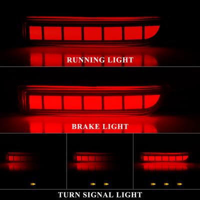 LED Heckstoßfänger Reflektorleuchten für Toyota RAV4 2006 2007 2008 2009 2010 2011 2012 Für PREVIA Alphard 2010-2012 Bremse