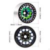 9" Aluminum RC Wheel Rims for 1/10 Scale Crawler Trucks