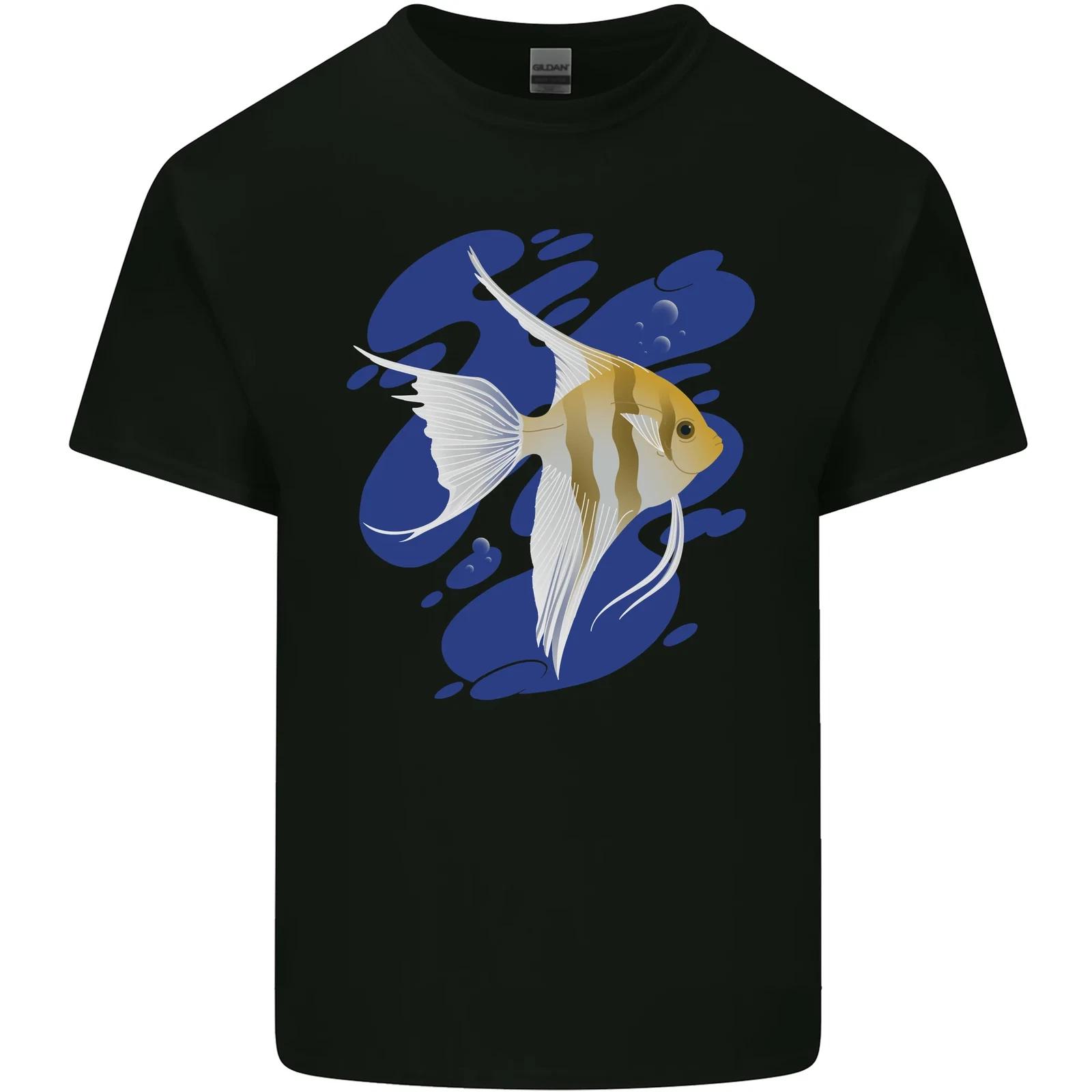 An Angel Fish in the Ocean Kids T-Shirt Childrens S