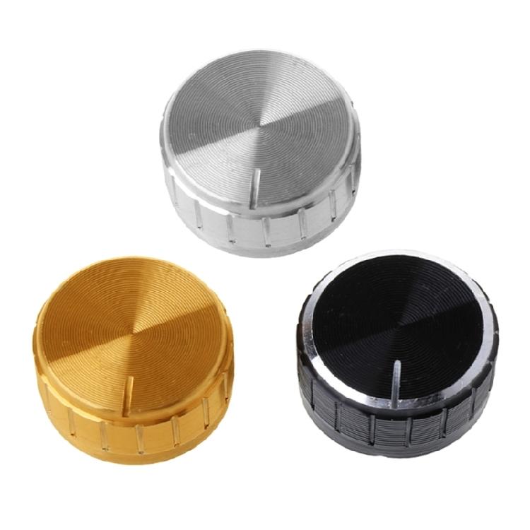 10Pcs Potentiometer Control Knob 6mm Shaft Hole Amplifier Knob Aluminum Alloy Electric Guitar Knobs Easy To Install