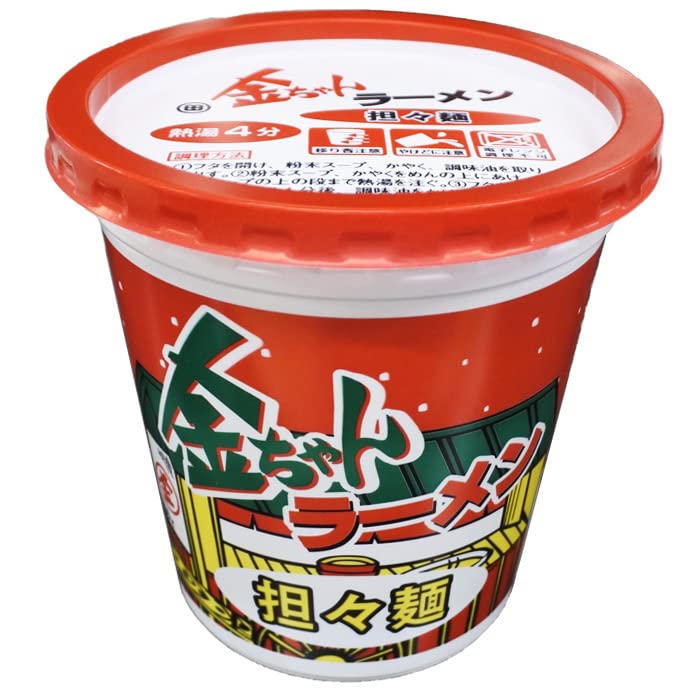 Tokushima Flour Mill, Kinchan Ramen Cup Dandan Noodles, 80g X 12 Packs