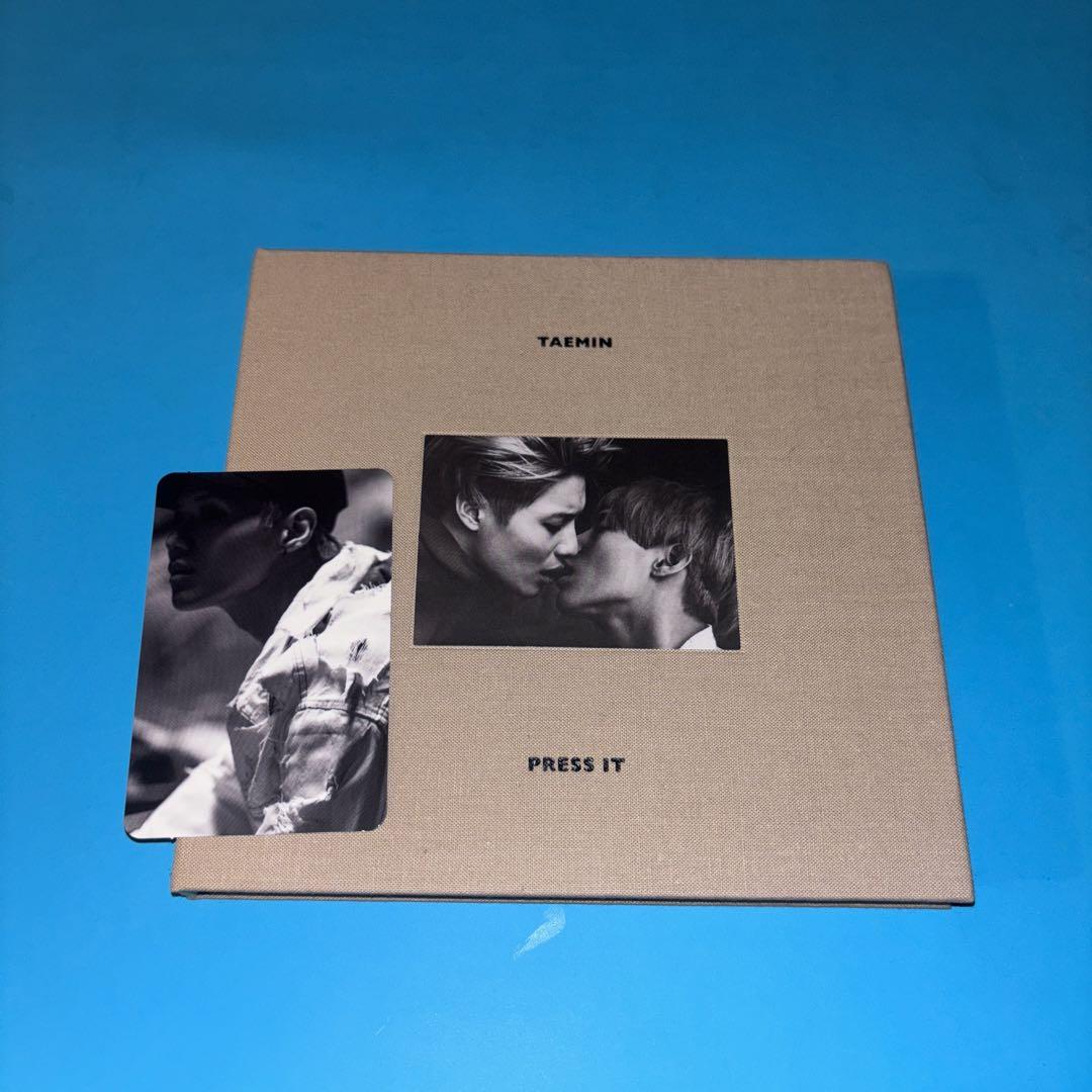

[USED] Taemin (SHINee) PRESS IT 1st solo album