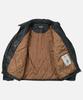 Frizmworks Destroyed Cowhide Leather Jacket _ Washed Olive