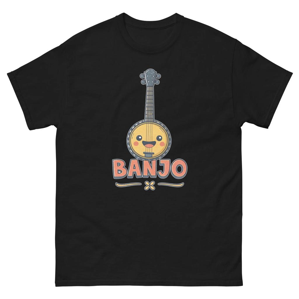 Banjo Musical Instrument Illustration T-Shirt