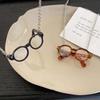 2026 Artistic Glasses Shaped Necklace Mini Design Style Glasses Pendant Necklaces Simple Versatile Jewelry Fashion Necklace Gift