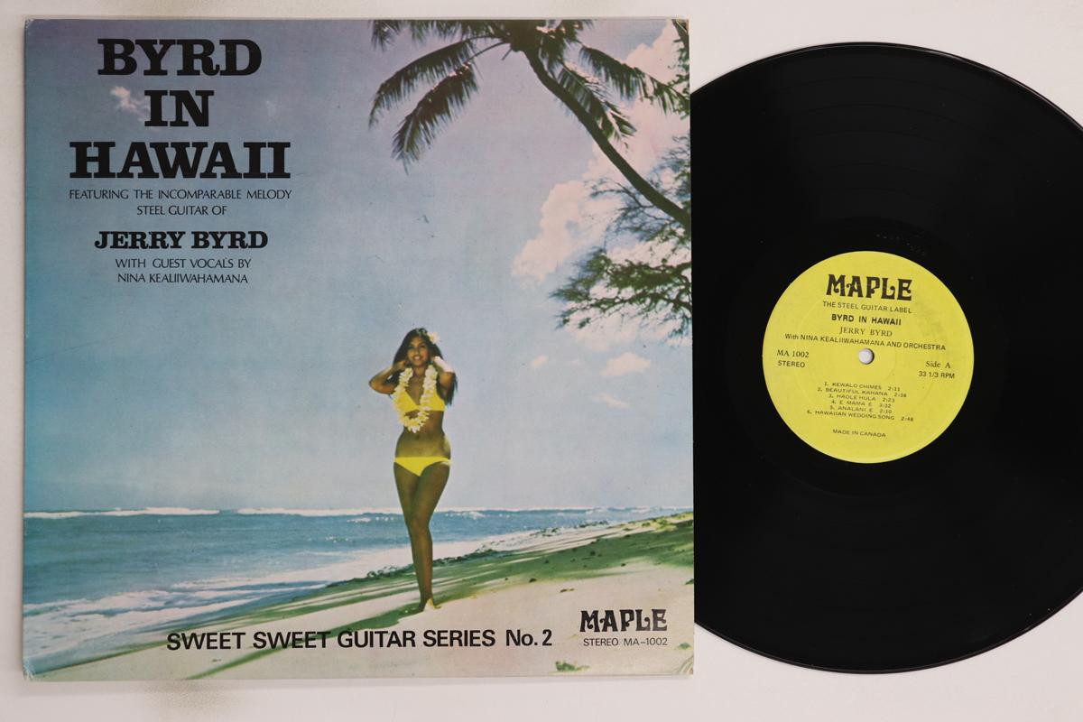 

LP Record JERRY BYRD - Byrd In Hawaii MA1002 MAPLE Canada World Music Used