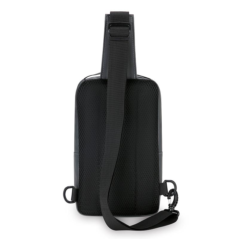 Men's Outdoor Chest Bag - Stylish Nylon Crossbody Bag  Casual Multi-Functional Sports Sling Bag