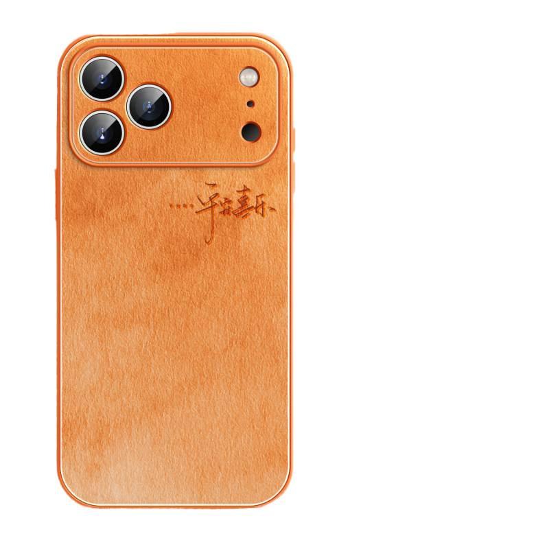 Applicable To Apple 17promax Mobile Phone Case, New iPhone16pro Case 14promax Lambskin 15pro.