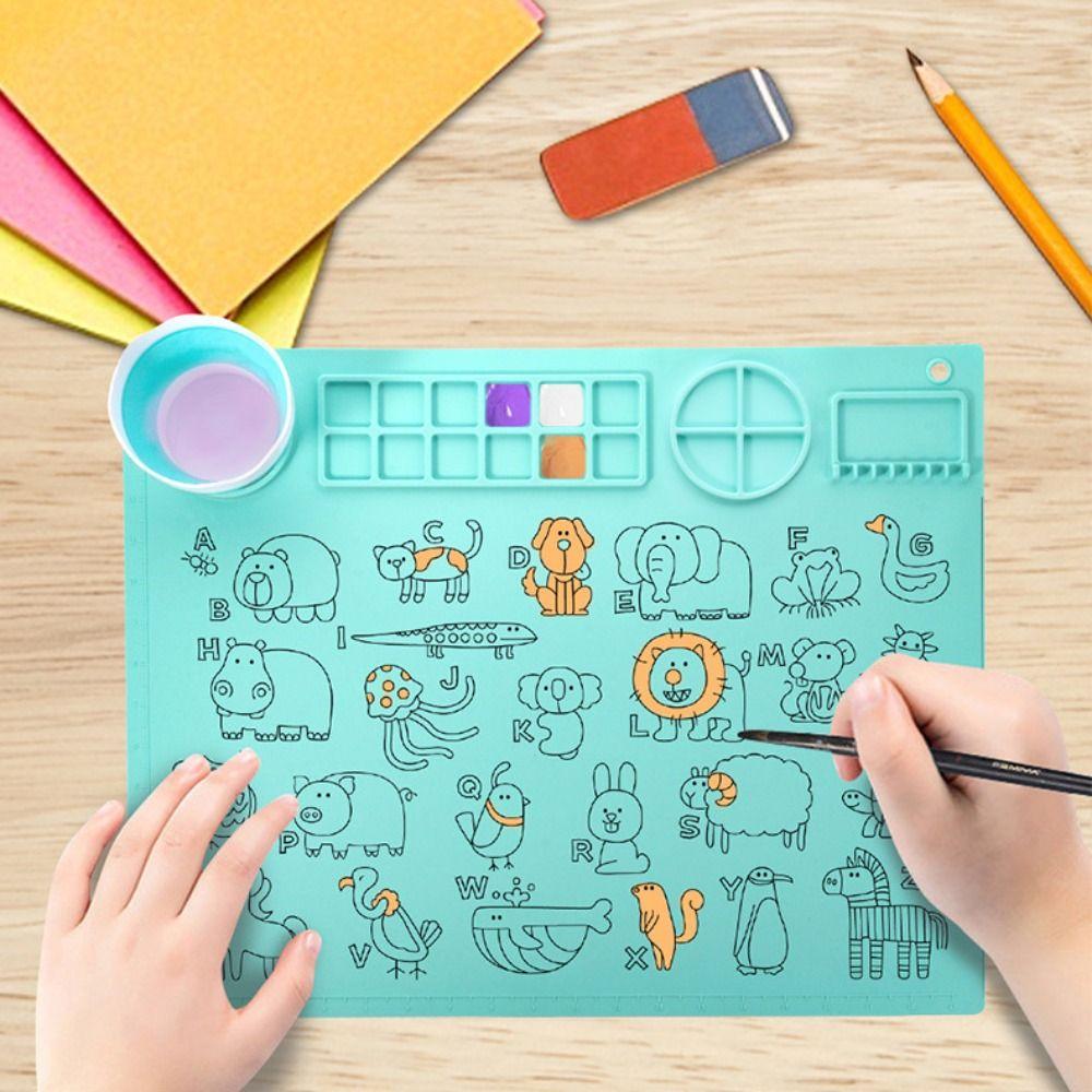 Crafts Silicone Painting Mat Silicone Graffiti Painting Mat Art Silicone Craft Mat  Craft Art