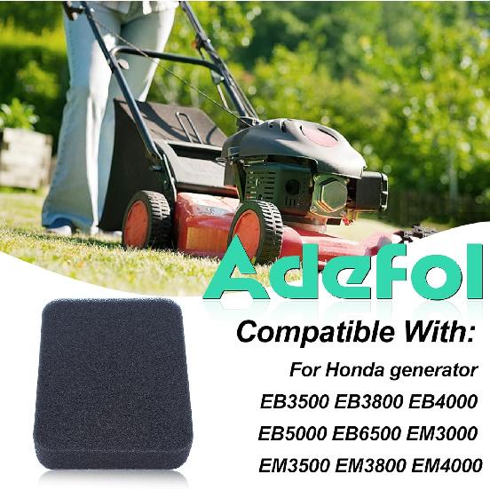 17211-899-000 Air Filter - 12 Pack Air Filter for Honda GX240 GX270 GX340 GX390 Engine & GP5500 GP6500 EB5000X EM5000SX EB5000 EB6500 EB3500 EB5000