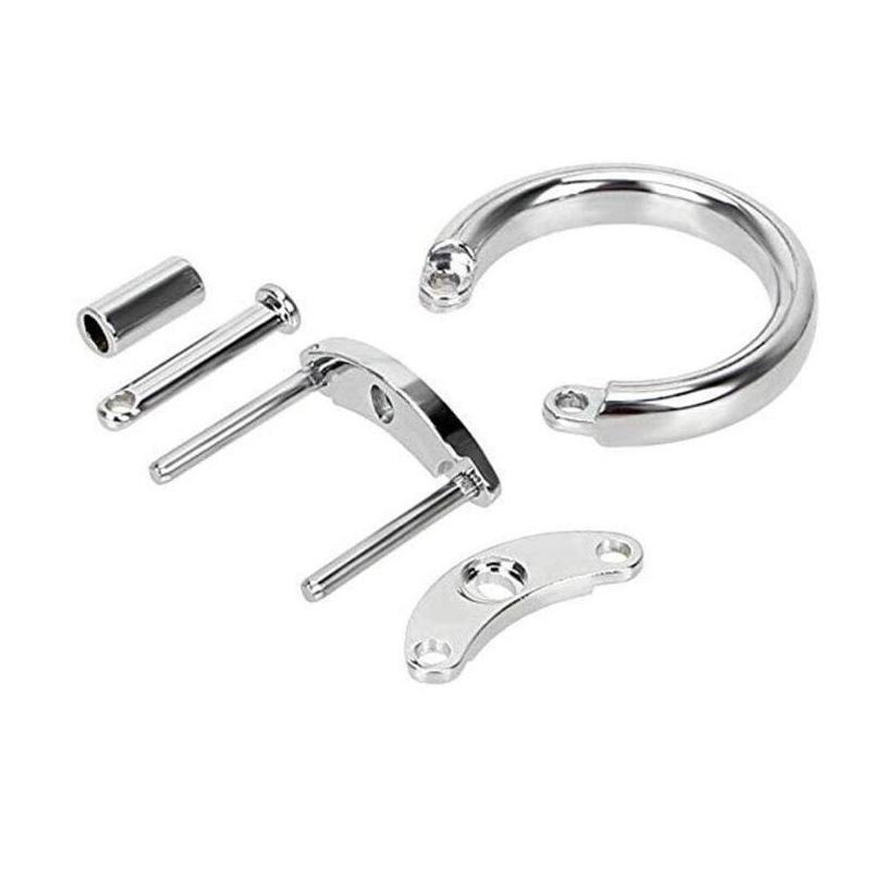 Male Chastity Lock CB6000sm: Metal Birdcage Seminal Vesicle Restraint Sex Toy