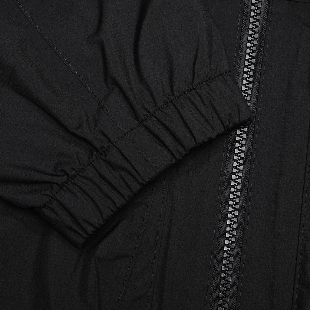 Fila Fusion Street Sport Embroidered Logo Hooded Outdoor Casual Workwear Multi-Pocket Loose Woven Jacket Men jackets Black T11M331705ABK