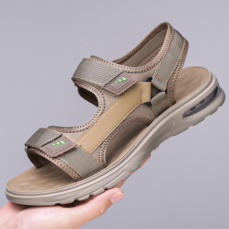 

Fashion New Men s Summer Comfort Gladiators Air Cushion Sandals Trendy Slipper Garden Beach Shoes Hombre Footwear 44