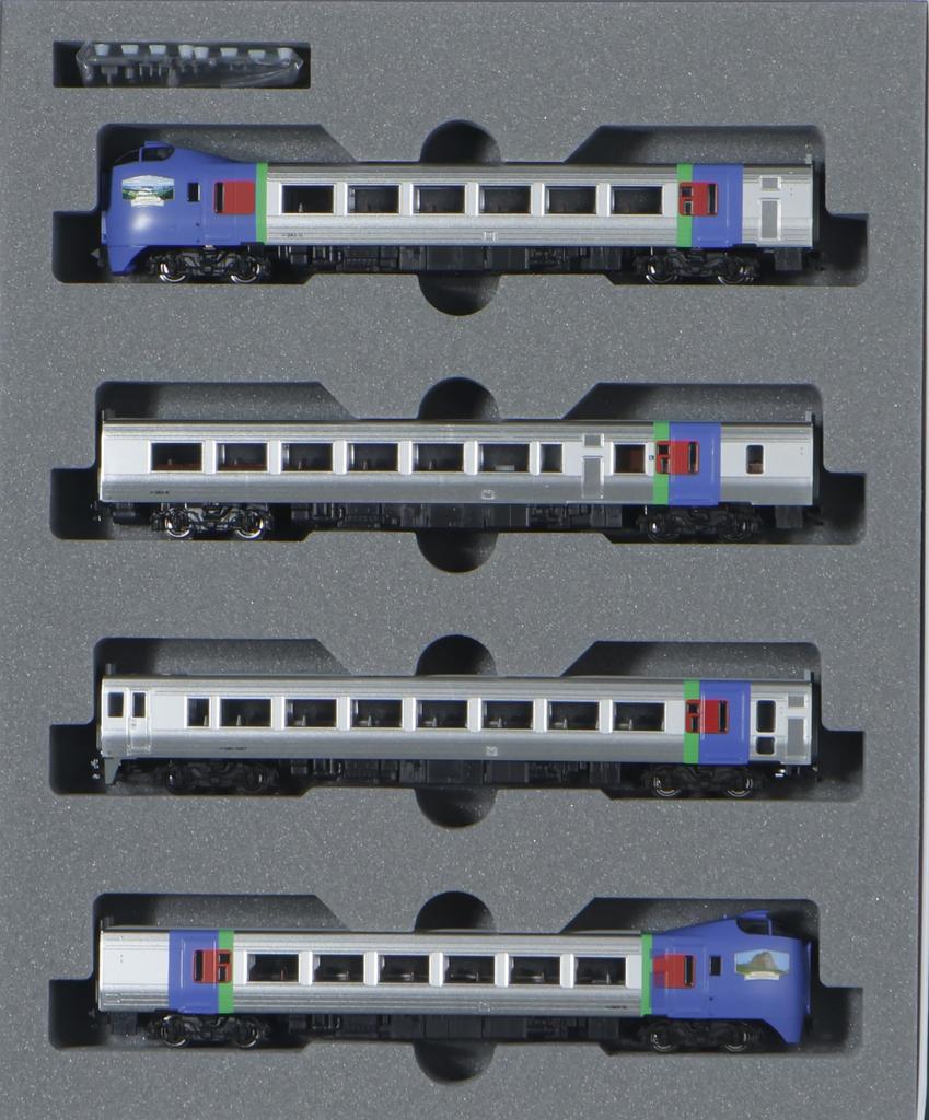 KATO N gauge Kiha283 series set Railway model diesel car Okhotsk/Taisetsu 4-car Engaru/Kitami/Bihoro 10-1895