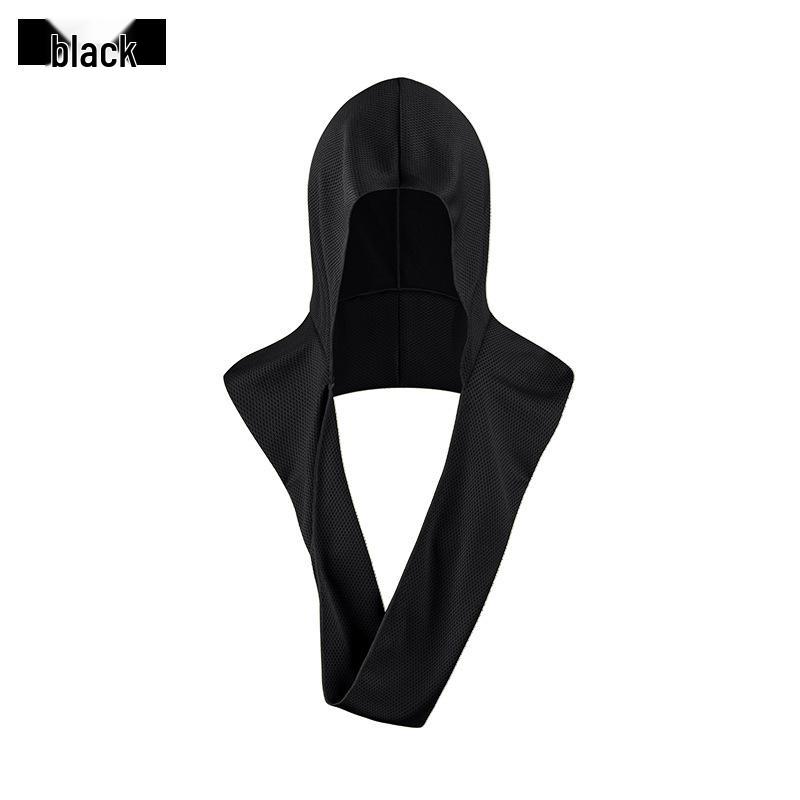 U-Shaped Quick-Drying Cooling Hoodie Towel for Sun Protection: Ideal for Gym, Beach, Camping, and Sports