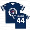 2026 Men's Women's  Graham 44 Tucker 46 T-shirt Cosplay Short Sleeve T-shirt Top Off Campus Briar University Hockey Jersey