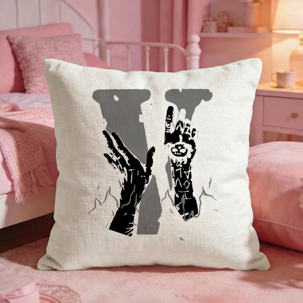 Luxury VVloneS Cushion Cover Premium Comfort Reversible Pillow Cove Two In One Design For Any Room  Car Interior