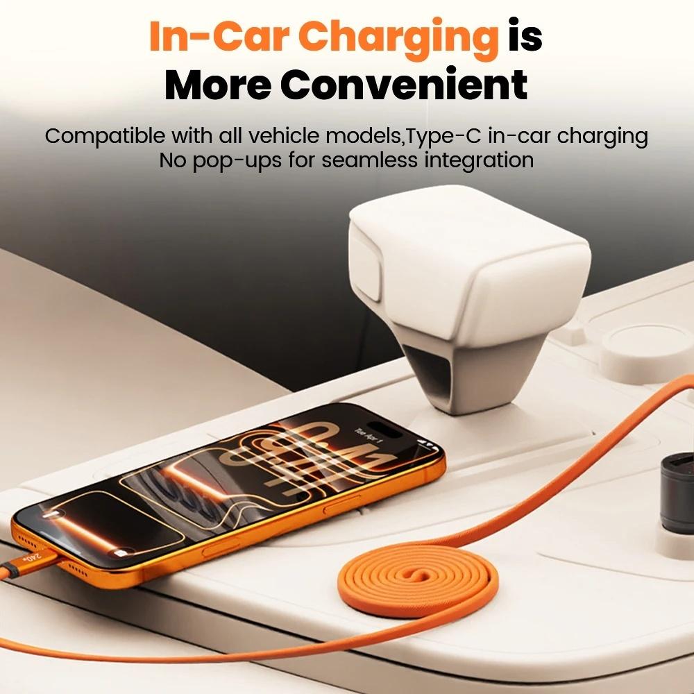240W Magnetisches Typ-C zu Typ-C Schnellladekabel Hochgeschwindigkeits-Datenkabel Universelle Ladeleitung für Samsung iPhone 17 16 Xiaomi