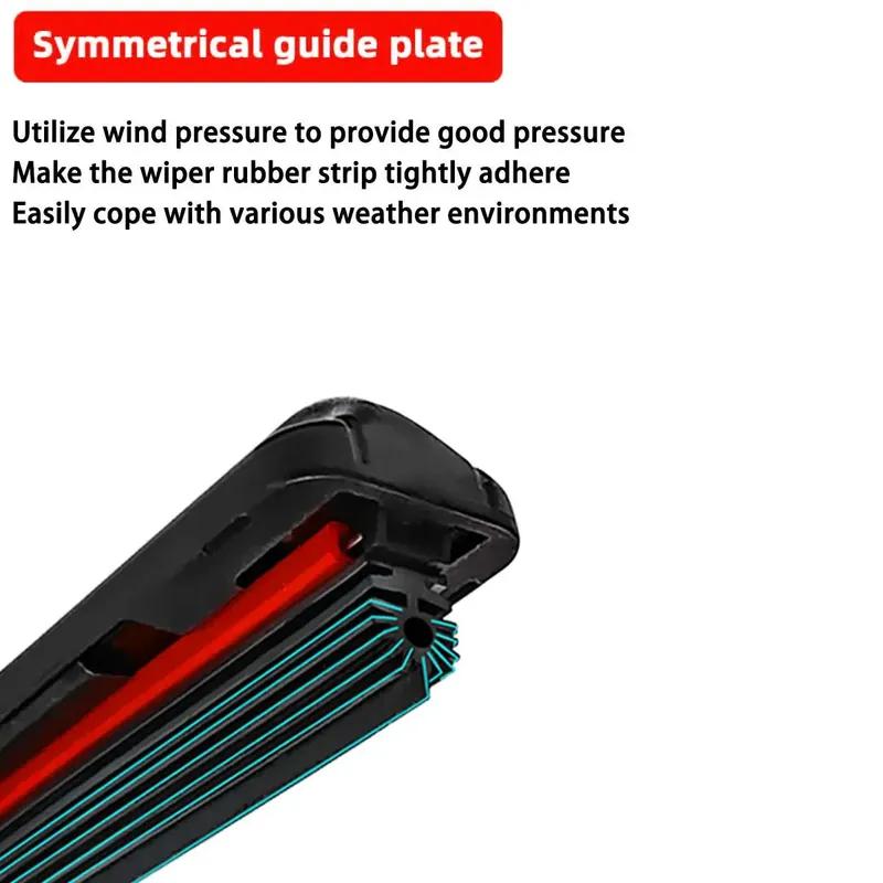 Front Windshield Layer Strip Wipers 2025 Latest Model Car Wiper For Peugeot 308SW T9 308 Estate 408 MK1 2010-
