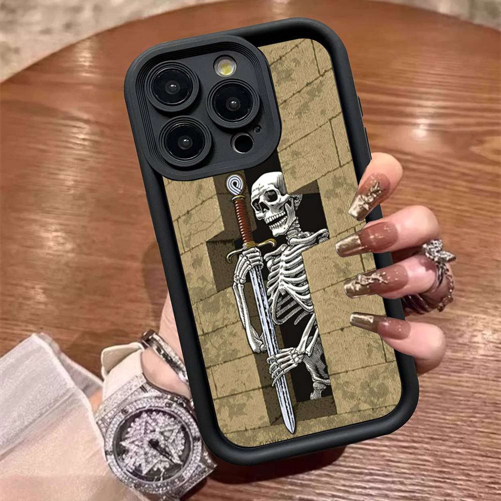 Brand P-Powell P-Peralta Fashion Phone Case For IPhone 11 12 13 16 15 17 14 Pro Max Soft Funda Silicone Cover