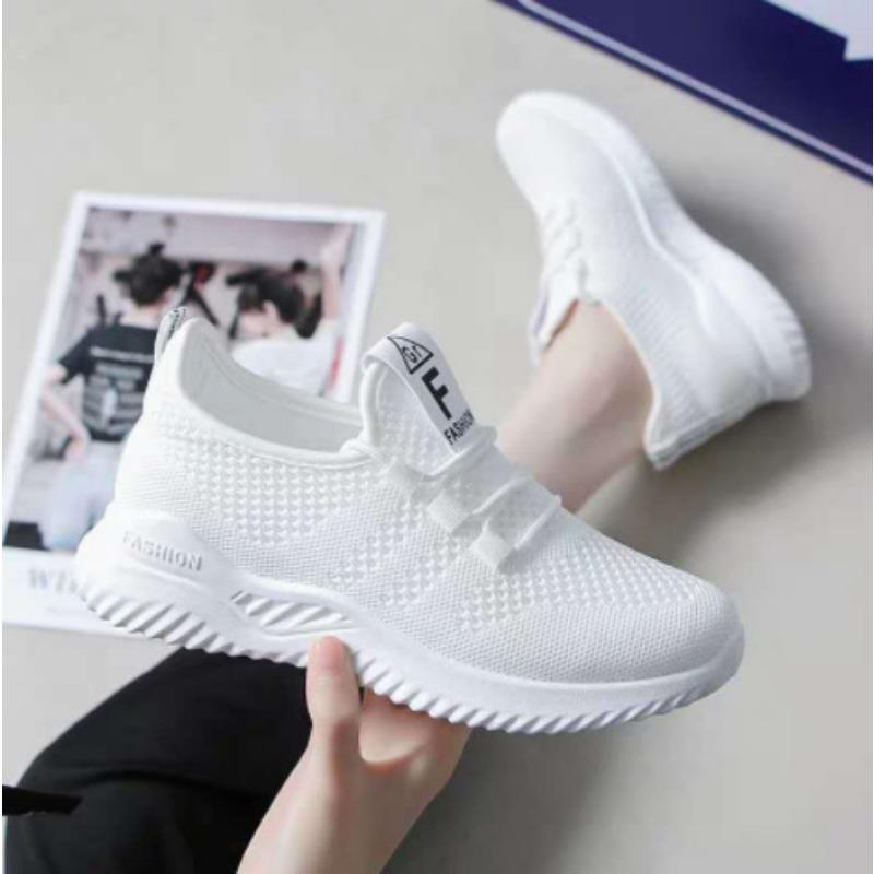 

Autumn and summer flying weaving new casual fashion running shoes flying weaving breathable women s shoes soft sole trendy running shoes 35