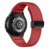 Genuine Leather+silicone Strap for Samsung Galaxy Watch 7 6 5 4 44mm 40mm 20mm Bracelet Galaxy Watch 6 4 Classic 47mm 46mm 43mm