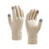 Women's Winter Touchscreen Gloves Fleece Lined Knit Thermal Cycling Gloves