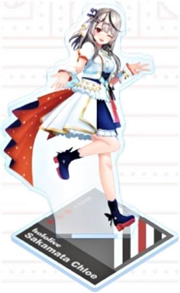 Sakamata Chloe Acrylic Stand Hololive Bright Costume Official Goods Ver.