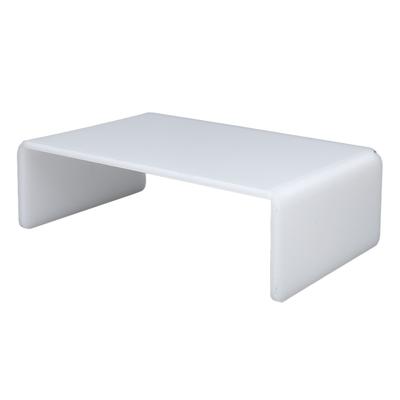 Étagère surélevée en acrylique pour bureau Bords lisses Nettoyage facile Support surélevé en acrylique pour ordinateur