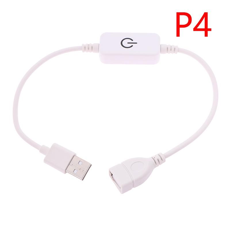 1Pc Usb Dc 5V Stepless Manual Knob Touch Led Dimmer Switch For 5050 2838 Strip Light 1 Channel Brightness Adjustment Controller