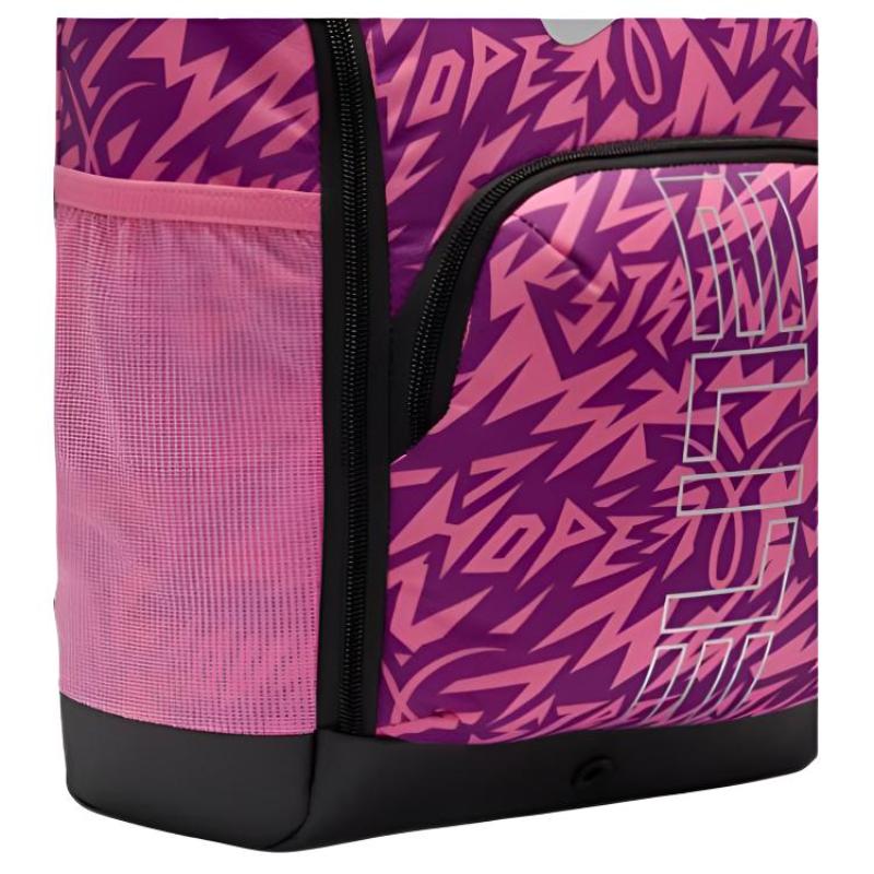 Nike Fabric Backpack Unisex Subtle Purple Pink/Berry Red/Metallic Silver Casual IF2891