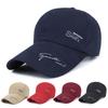Breathable Peaked Caps Letter Printed Sun Protection Cap Golf Fishing Cycling Hat  for Women Men