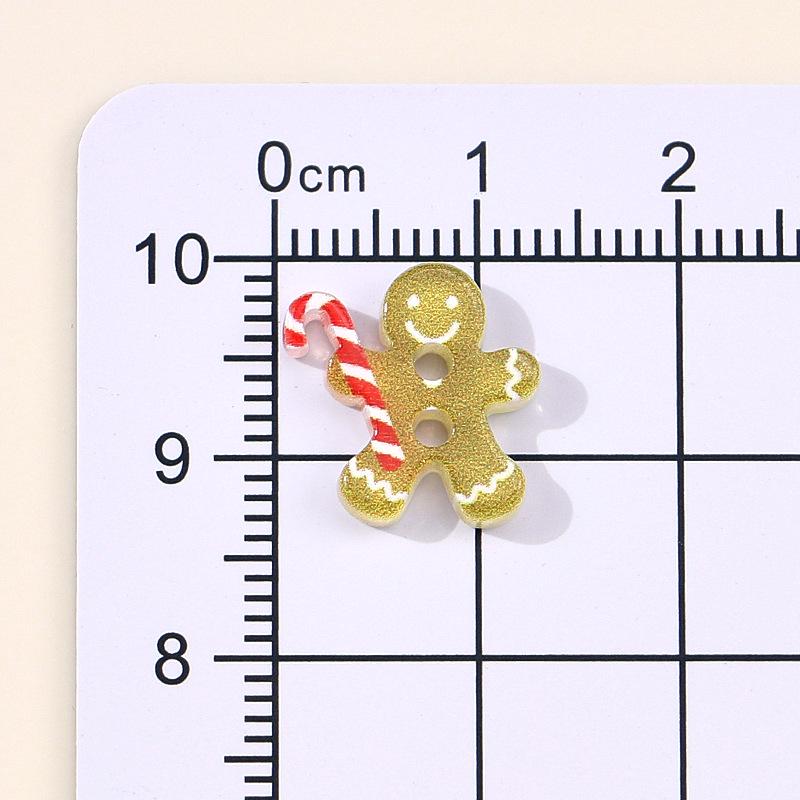 Christmas Cute DIY Sewing & Craft Accessories: Handmade Buttons, Hair Ties, Bracelets, and Charms