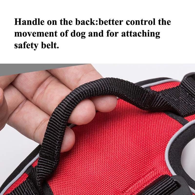 S-XL Dog Harness Dog Harness No Pull Breathable Reflective Pet Harness Vest for Small Medium Dog