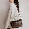 Autumn and Winter New Niche Design Bag Female Maillard Retro Shoulder Underarm Bag Versatile Messenger Dumpling Bag
