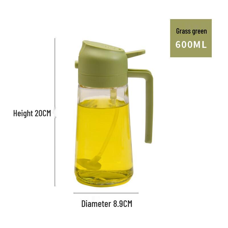

Yunluan 2-in-1 Press & Spray Oil Dispenser