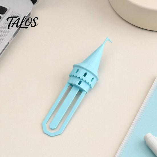 Tower Shaped Bookmark Castle Paper Clip Bookmark, 3D Printed Cute Book Page Fairy Tale Markers for Reading, Fantasy Medieval Paperclip Students