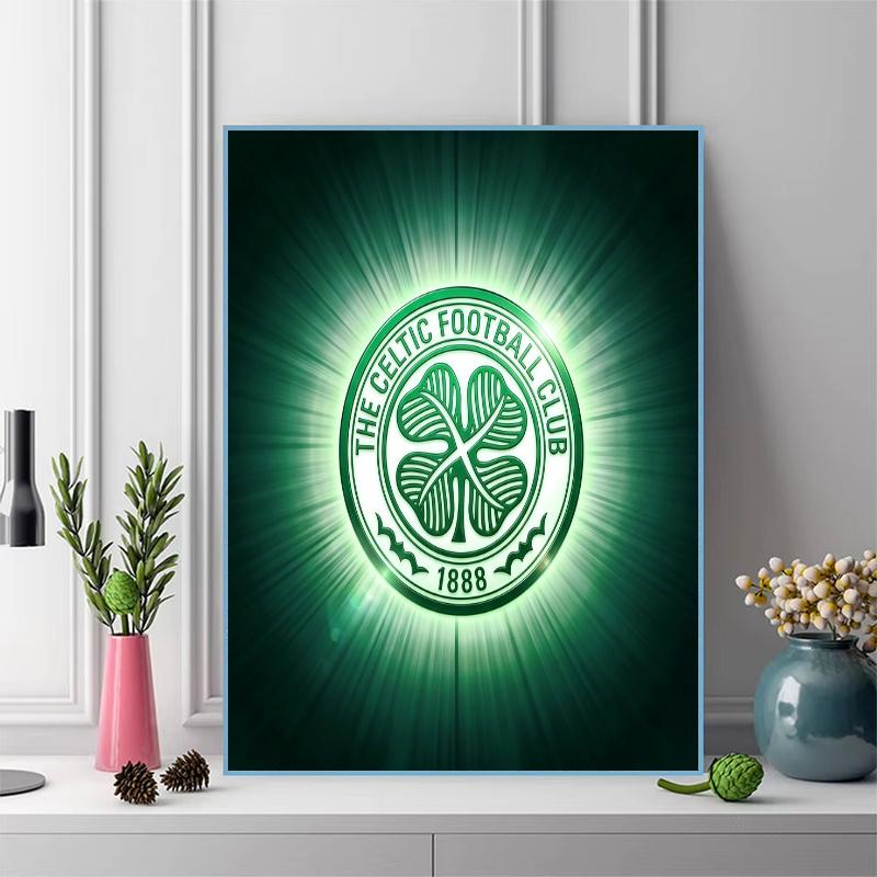 Celtic F.C 100% Round Full Drill 5D DIY Diamond Painting Embroidery Cross Stitch Rhinestone Décor