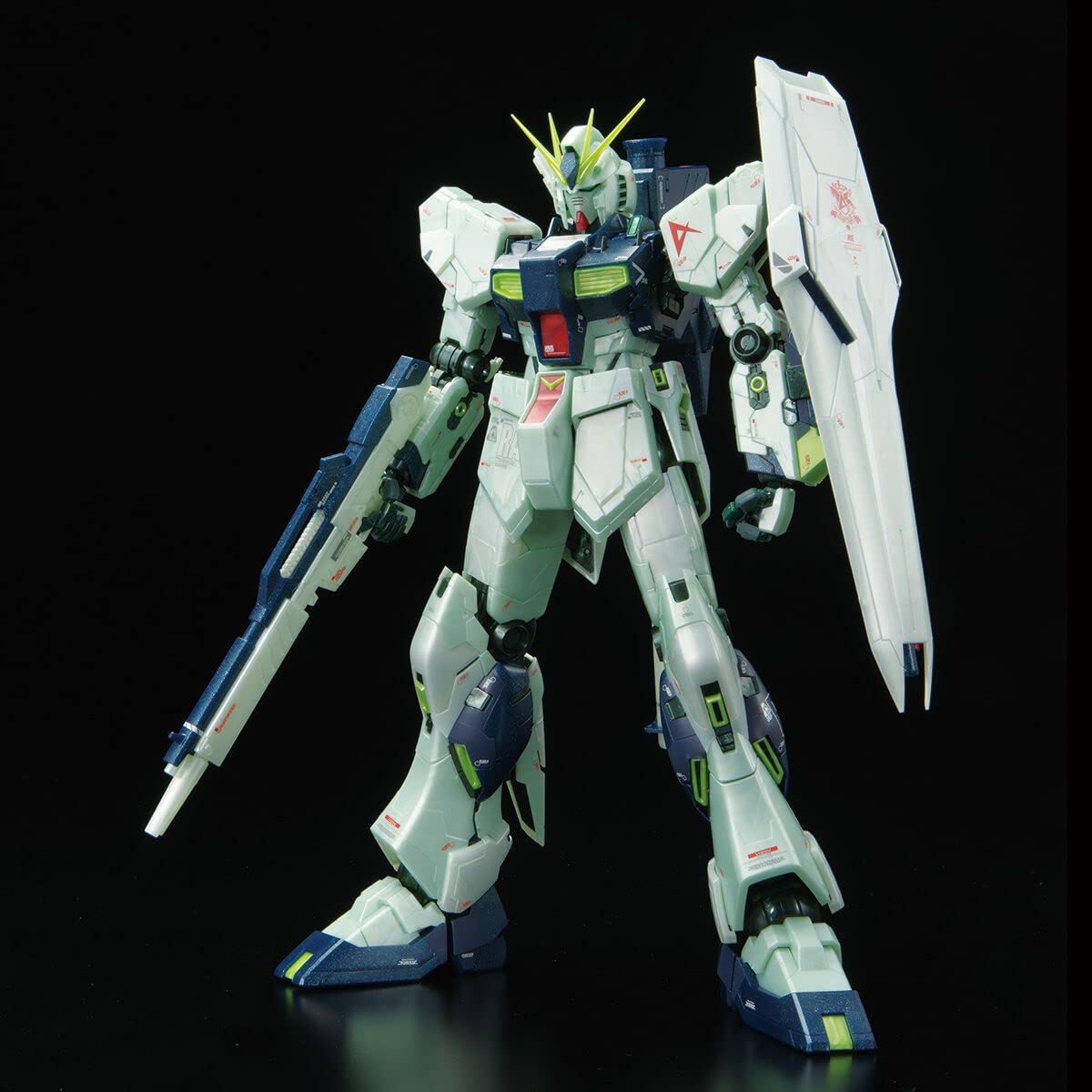 

BANDAI MG 1/100 GUNDAM SIDE-F Exclusive RX-93 Nu Gundam Ver.Ka (Psycoframe Activated Image Color) Mobile Suit Gundam: Char s Counterattack